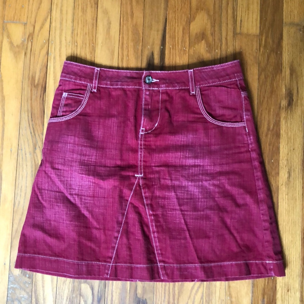 Boden denim skirt